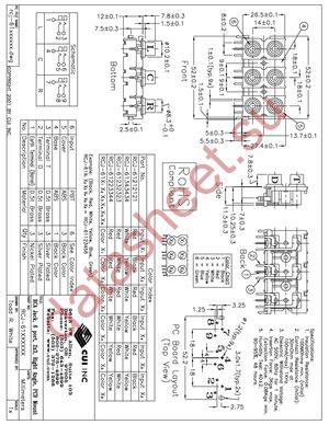 RCJ-61232323 datasheet  